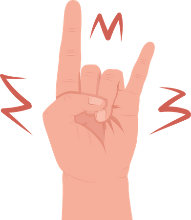 Metal Music Lover  イラスト