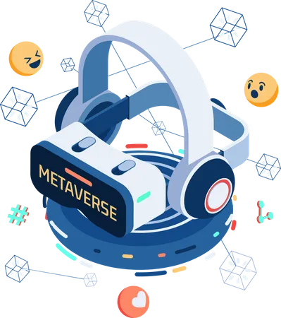Metaverse Technology Illustration