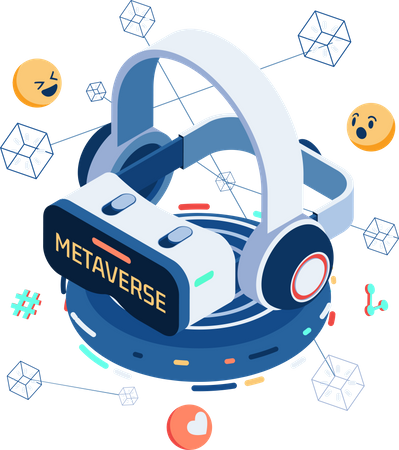 Metaverse Technology  Illustration