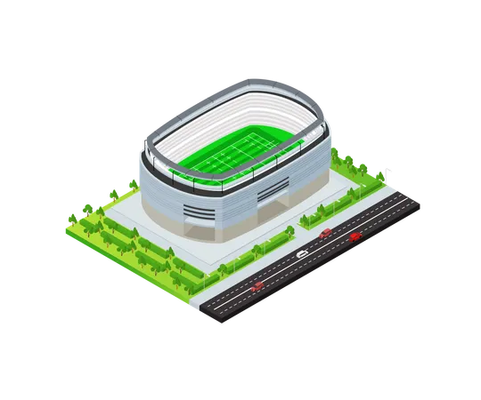 Stade de football MetLife  Illustration