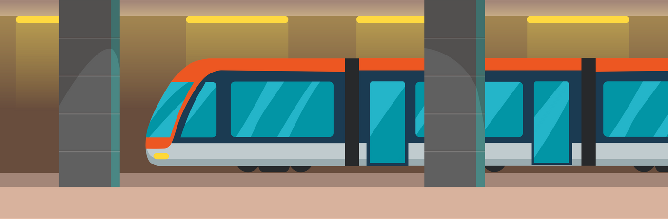 Metro  Illustration