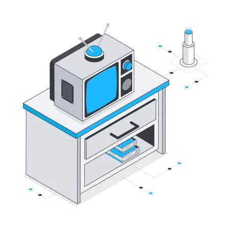 Meuble TV  Illustration