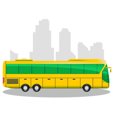 Micro onibus  Ilustração
