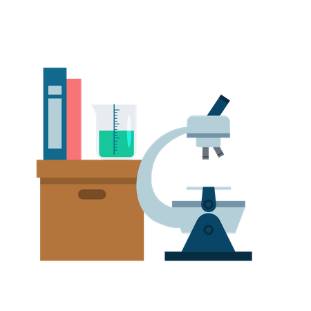 Microscope  Illustration