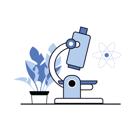 Microscope  Illustration