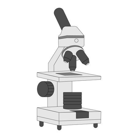 Microscope  Illustration