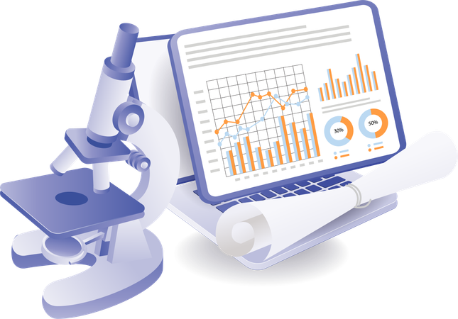 Microscopic Analysis  Illustration