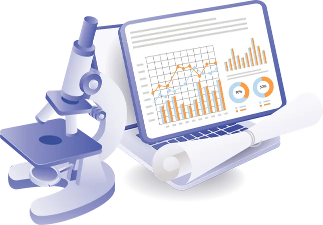 Microscopic Analysis  Illustration