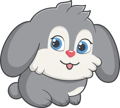 Lapin mignon  Illustration