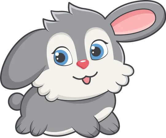 Lapin mignon  Illustration