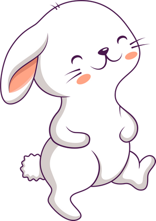 Lapin mignon  Illustration