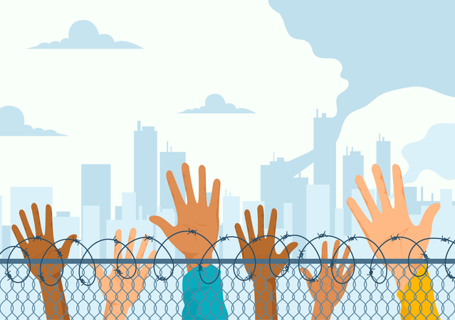 Migrants Day  イラスト
