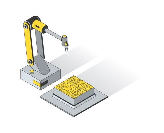 Mikrochip-Engineering  Illustration