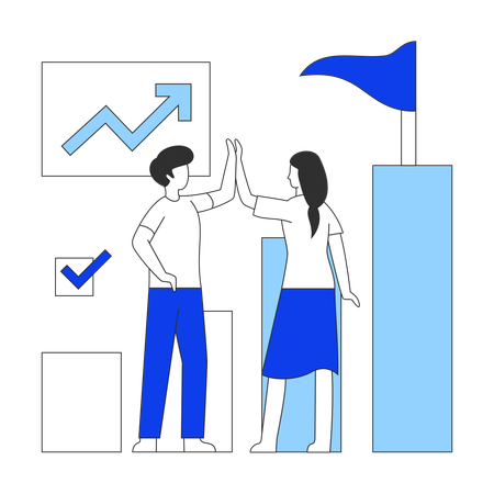 Milestones and Metrics  Illustration