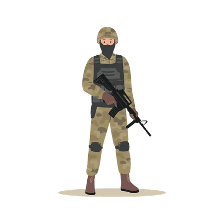 Militaire  Illustration