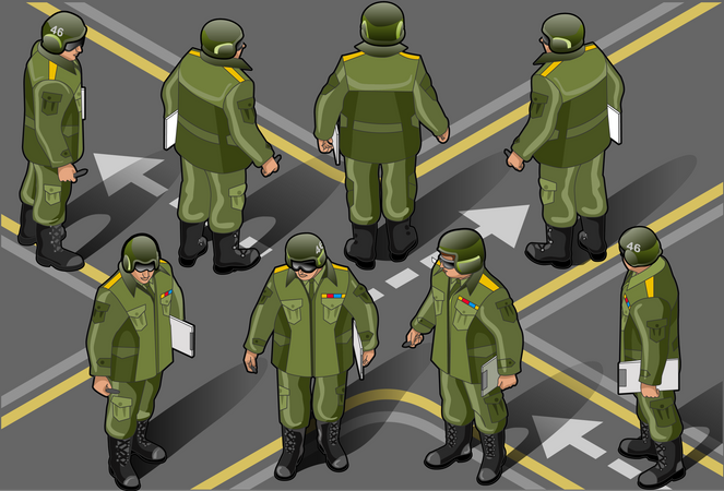 Militaire  Illustration