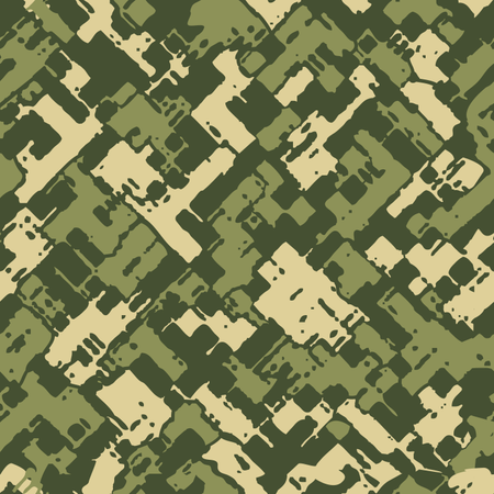 Militärische Tarnstruktur  Illustration