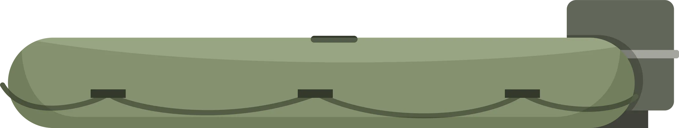 Military Boat  Illustration