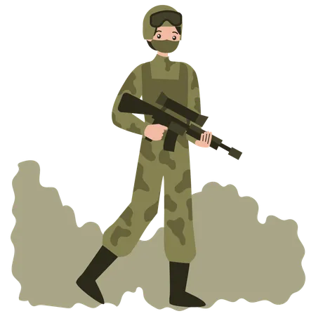 Military Operation  Illustration