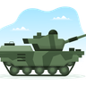 illustration for army tank