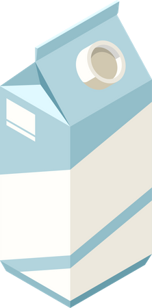 Milk carton  Illustration