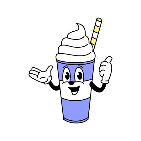 Milkshake  Ilustração