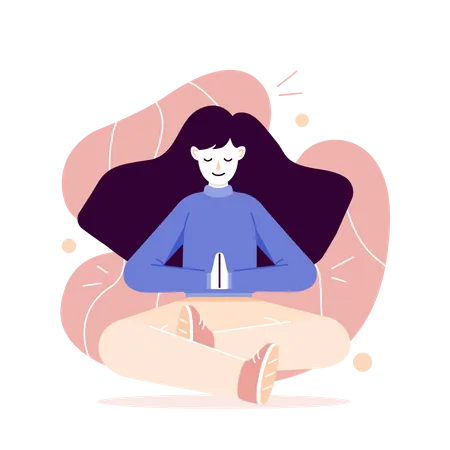 Mindfulness  Illustration