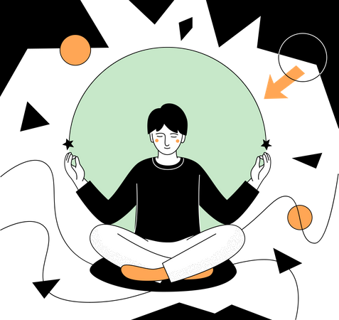 Mindfulness  Illustration