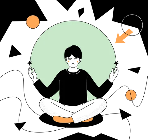 Mindfulness  Illustration