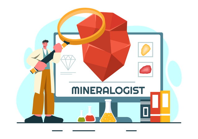 Mineralogista  Ilustração