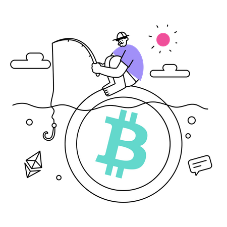 Minería Bitcoin  Ilustración
