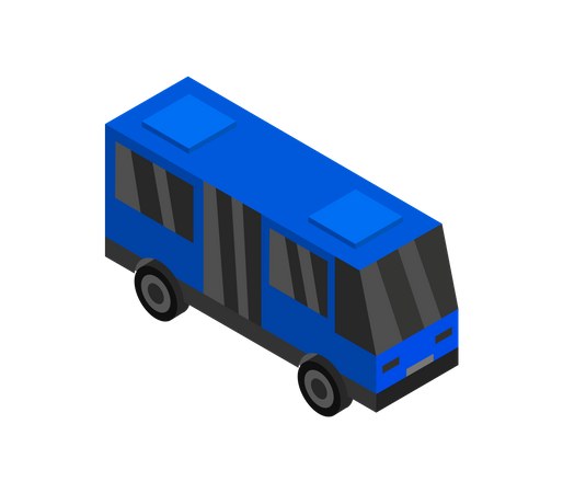 Mini Bus  Illustration