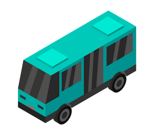 Mini Bus  Illustration