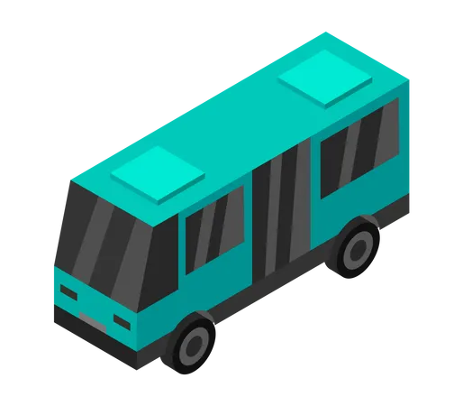 Mini Bus  Illustration