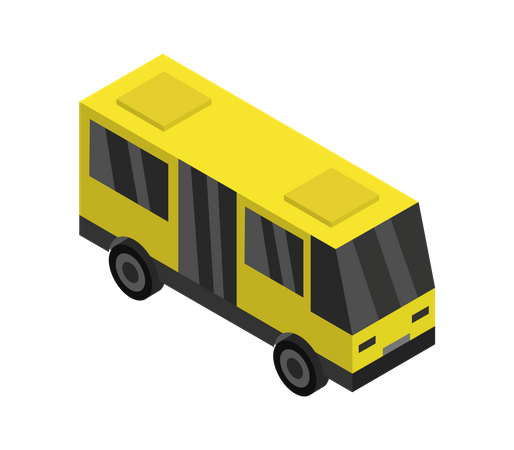 Mini Bus  Illustration