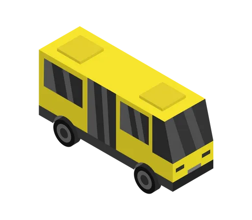 Mini Bus  Illustration