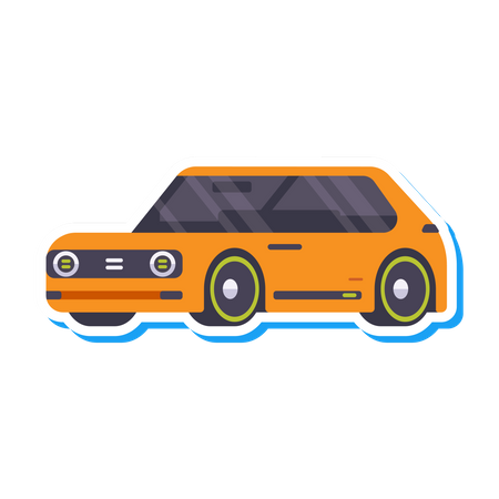 Mini car  Illustration