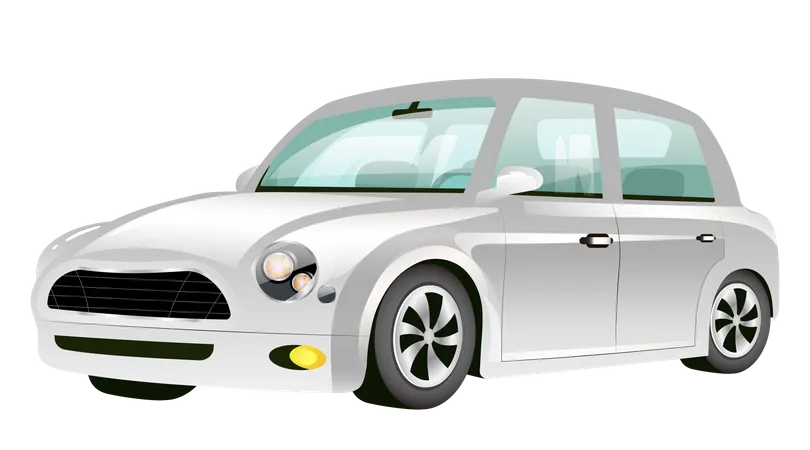 Mini Cooper Car  Illustration