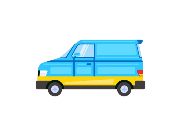 Mini Van  Illustration