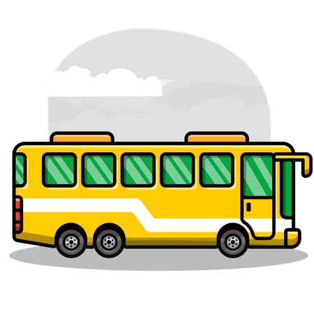 Minibus  Illustration