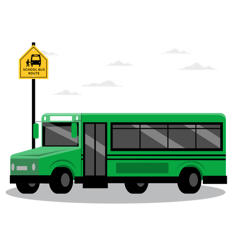 Minibus  Illustration