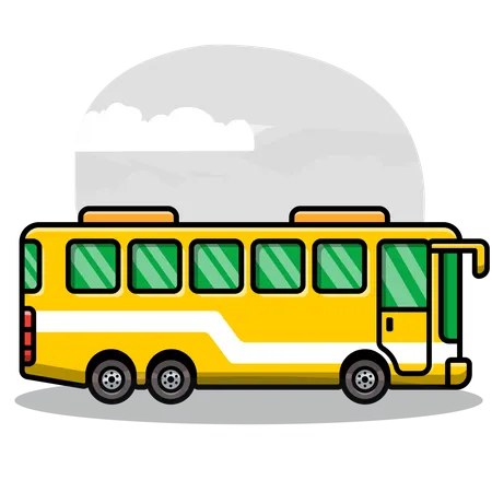 Minibus  Illustration