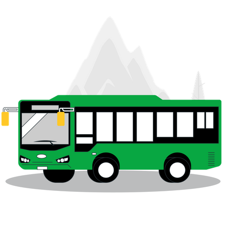 Minibus  Illustration