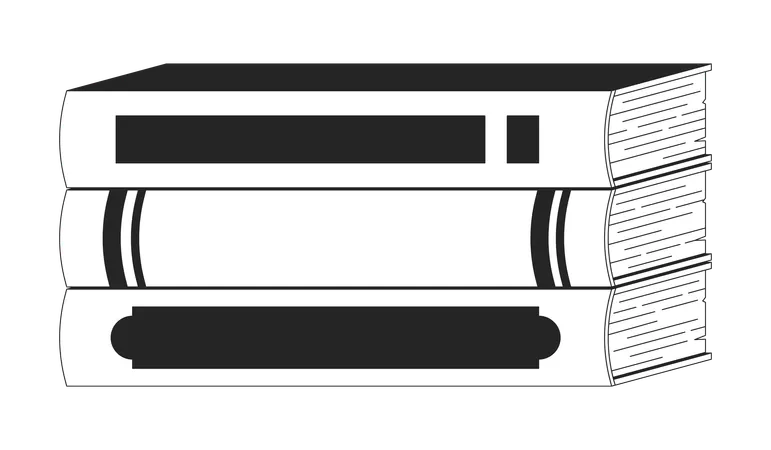 Minimal tilted retro-style keyboard  Illustration