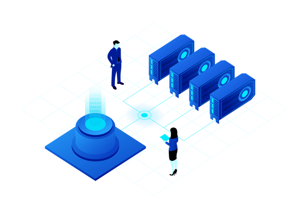 Mining Process  Illustration