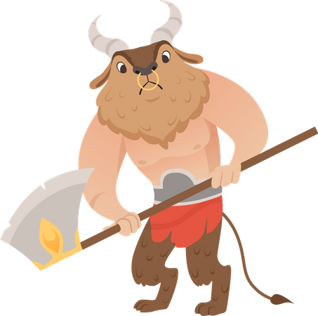 Minotaur  Illustration