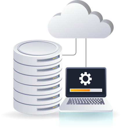 Mettre à niveau le serveur cloud de maintenance  Illustration