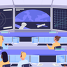 control center illustration