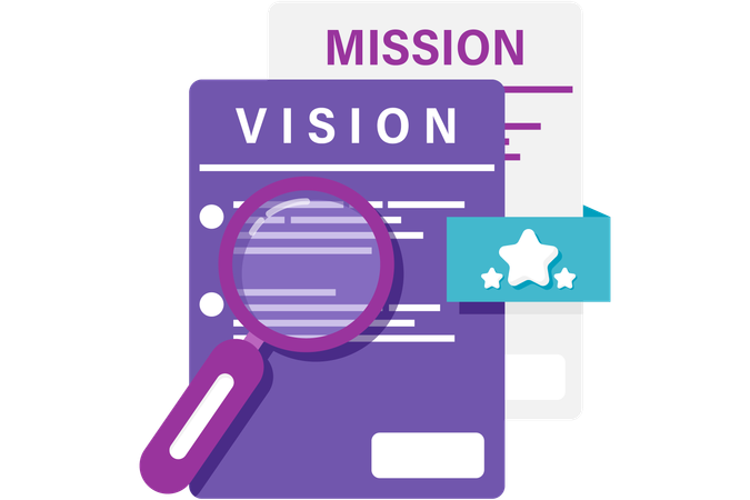 Mission et vision de l'entreprise  Illustration