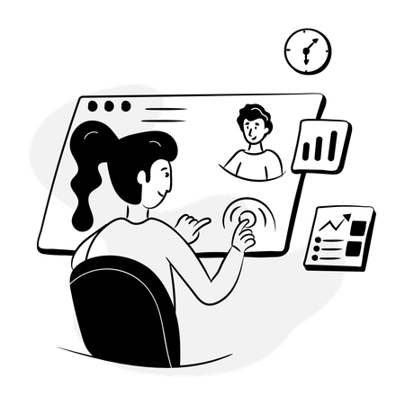 Mitarbeiterleistung  Illustration